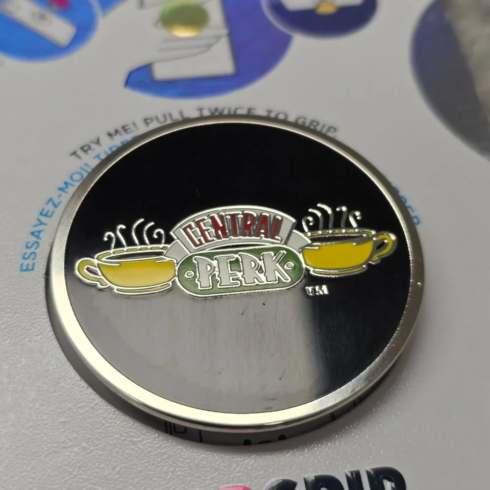 Enamel Central Perk Friends Popsockets Single Grip & Stand Phones Holder